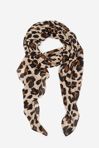 Pañuelo con Estampado Animal Print