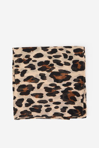 Pañuelo con Estampado Animal Print