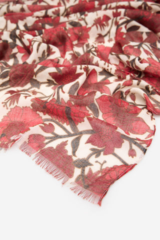 Pañuelo con Estampado Floral