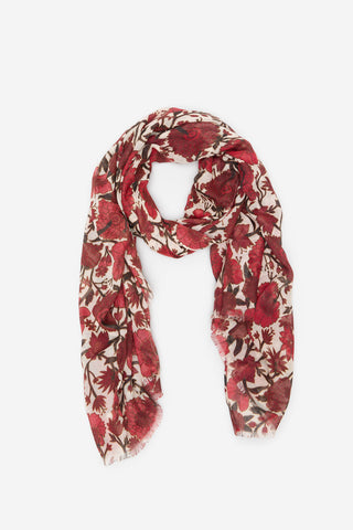 Pañuelo con Estampado Floral