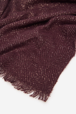 Bufanda de Flecos Tejido Lúrex