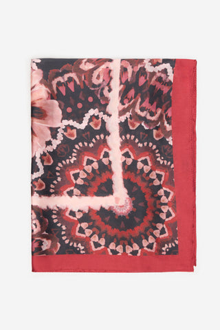 Bufanda con Estampado Floral