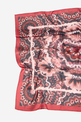 Bufanda con Estampado Floral