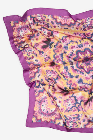 Bufanda con Estampado Floral