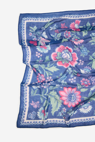Bufanda con Estampado Floral