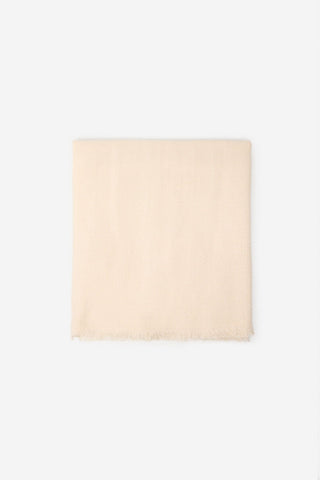Lurex Scarf with Frayed Edges
