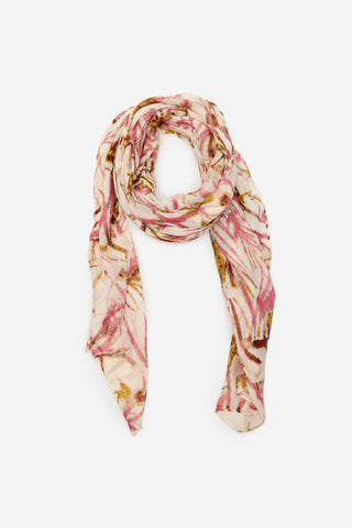 Bufanda con Estampado Floral
