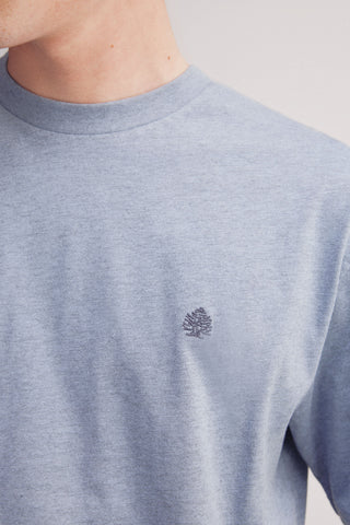 Camiseta Básica Cuello Redondo con Logo