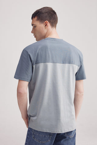 Camiseta Manga Corta Color Block