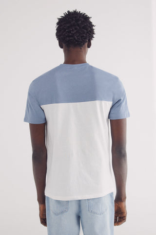 Camiseta Manga Corta Color Block