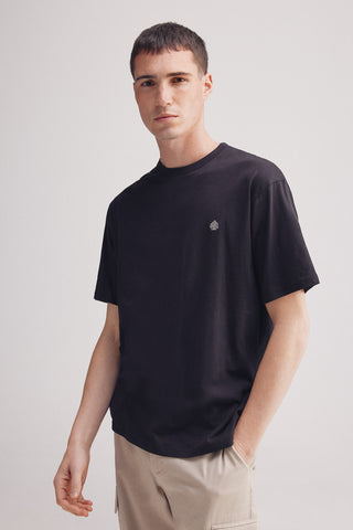 Camiseta Cuello Redondo con Logo