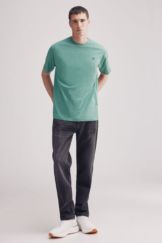 Camiseta Cuello Redondo con Logo
