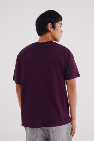 Camiseta Manga Corta con Logo Bordado