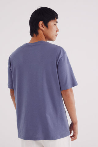 Camiseta Manga Corta con Logo Bordado