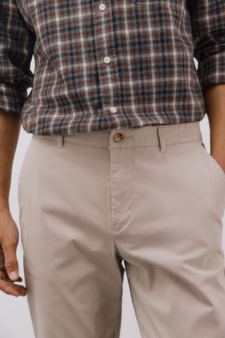 Pantalón Regular Fit de Algodón