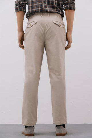 Pantalón Regular Fit de Algodón