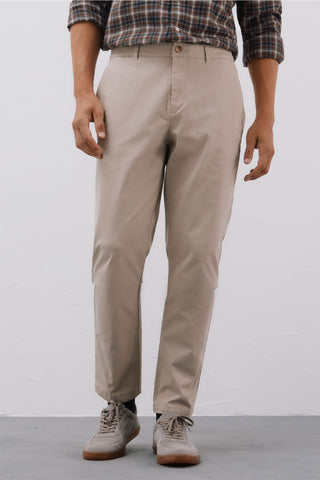 Pantalón Regular Fit de Algodón