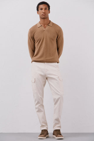 Pantalón Cargo con Bolsillos Delanteros