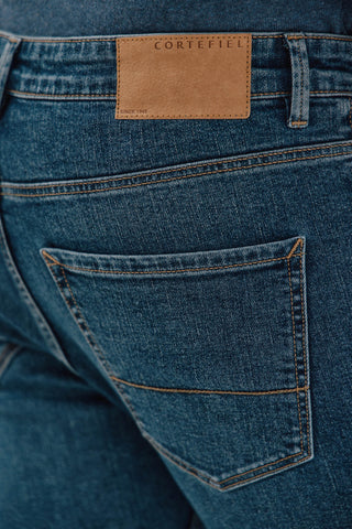 Jeans Slim Fit con Efecto Lavado