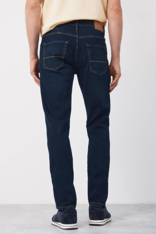Jeans Slim Fit Talle Medio con Bolsillos