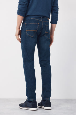 Jeans Slim Fit Talle Medio con Bolsillos