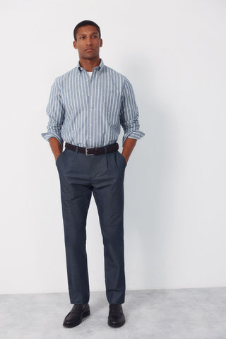 Light Oxford Rayas Bd.