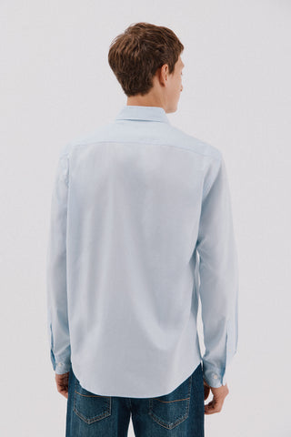 Camisa Manga Larga de Algodón