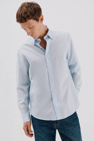 Camisa Manga Larga de Algodón