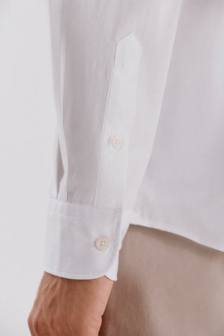 Camisa Manga Larga de Algodón