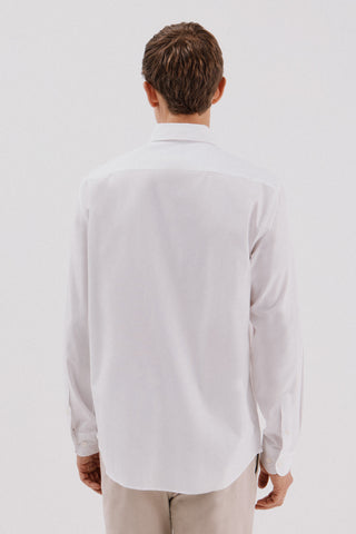 Camisa Manga Larga de Algodón