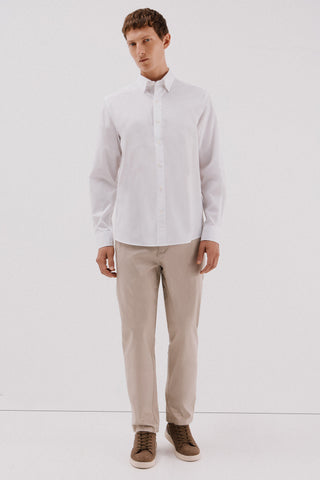 Camisa Manga Larga de Algodón