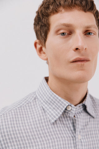 Camisa Manga Larga Estampado Cuadros