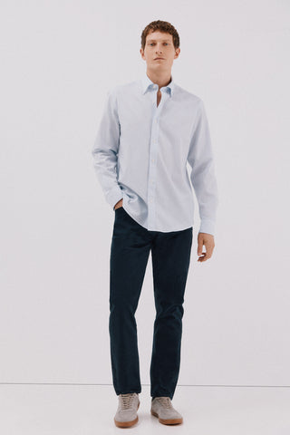 Camisa Manga Larga Estampado Rayas