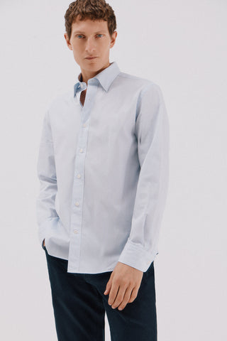 Camisa Manga Larga Estampado Rayas