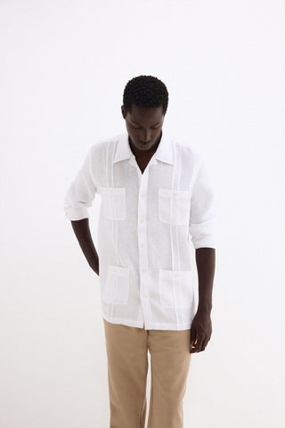 Guayabera Lino Ml.