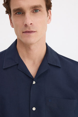 Lino Liso Ml Camp Collar.