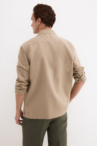 Lino Liso Ml Camp Collar.