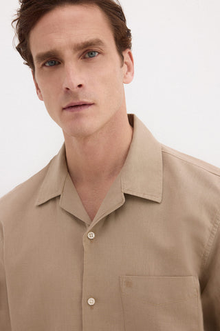 Lino Liso Ml Camp Collar.
