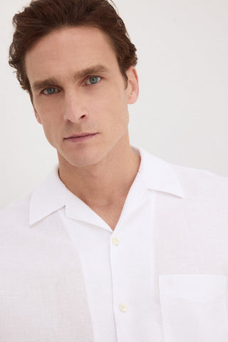 Lino Liso Ml Camp Collar.