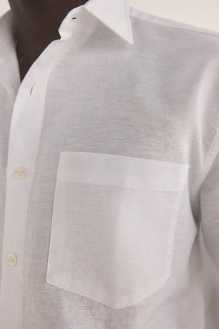 Camisa Manga Corta con Logo Bordado