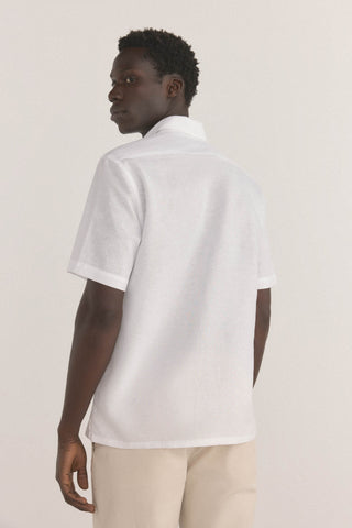 Camisa Manga Corta con Logo Bordado