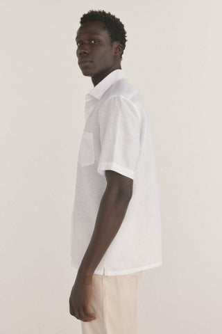 Camisa Manga Corta con Logo Bordado