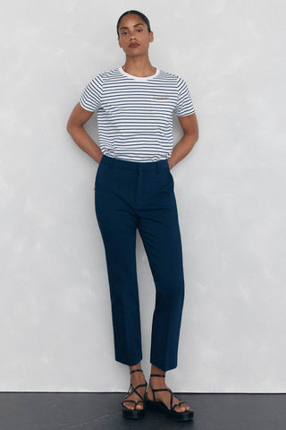 Pantalón Recto con Bolsillos