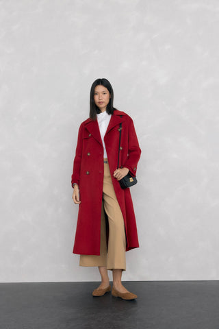 Pantalón Culotte Talle Alto con Cinturón