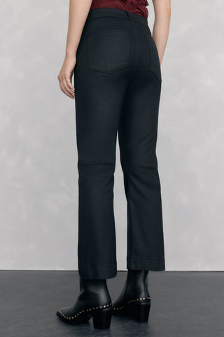 Jeans Flare Efecto Flare con Bolsillos