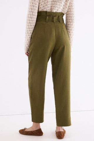 Pantalon Papperbag Fluido.
