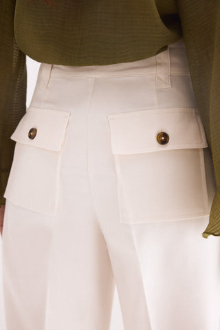 E Pantalon Recto Pinzas.