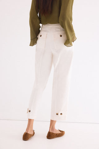 E Pantalon Recto Pinzas.