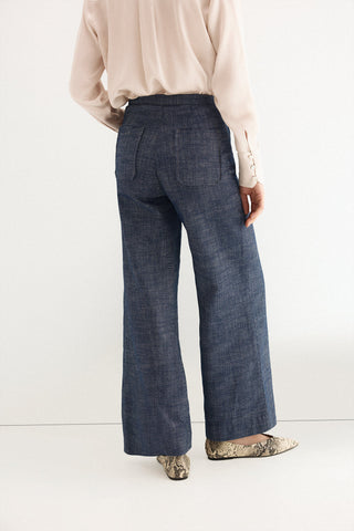 E Pantalon Traje Denim.