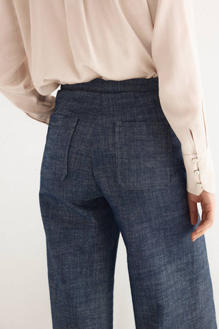 E Pantalon Traje Denim.